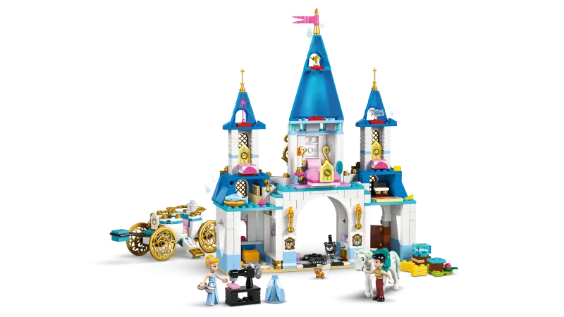 LEGO Disney 43275 Cinderella's Castle & Horse Carriage