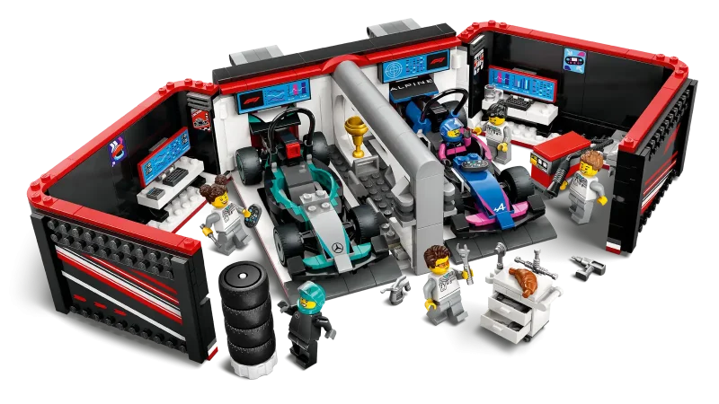 LEGO City F1® Garage & Mercedes-AMG & Alpine Cars