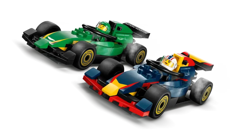 LEGO City 60445 F1® Truck with RB20 & AMR24 F1® Cars