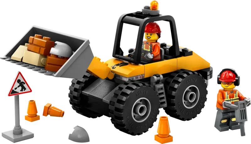 LEGO City 60450 Yellow Construction Wheel Loader