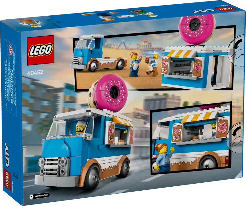 LEGO City 60452 Donut Truck Packaging