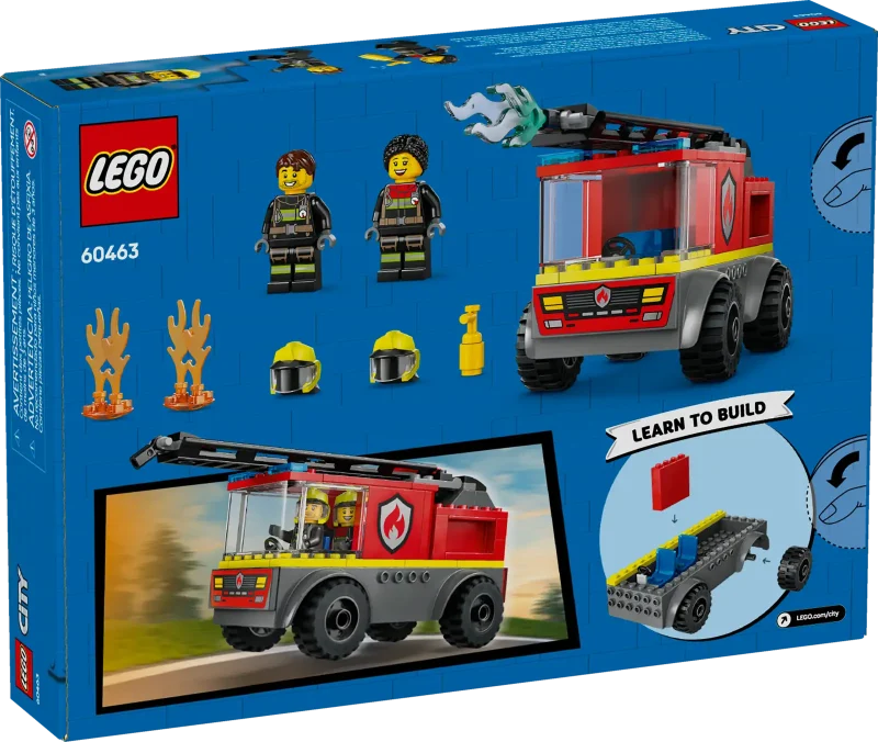 LEGO City 60463 Fire Ladder Truck Packaging