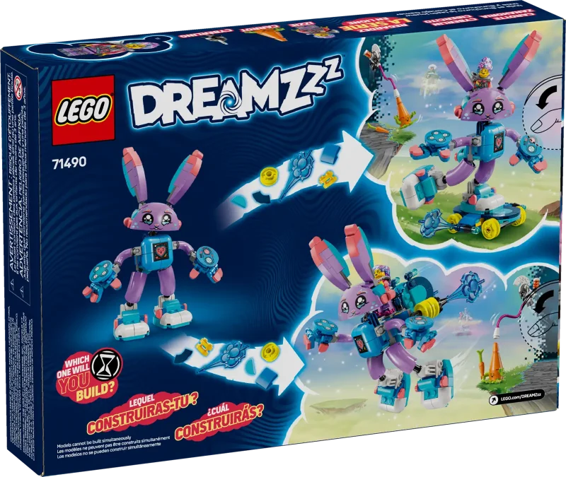 LEGO Dreamzzz 71490 Izzie and Bunchurro the Gaming Bunny Packaging