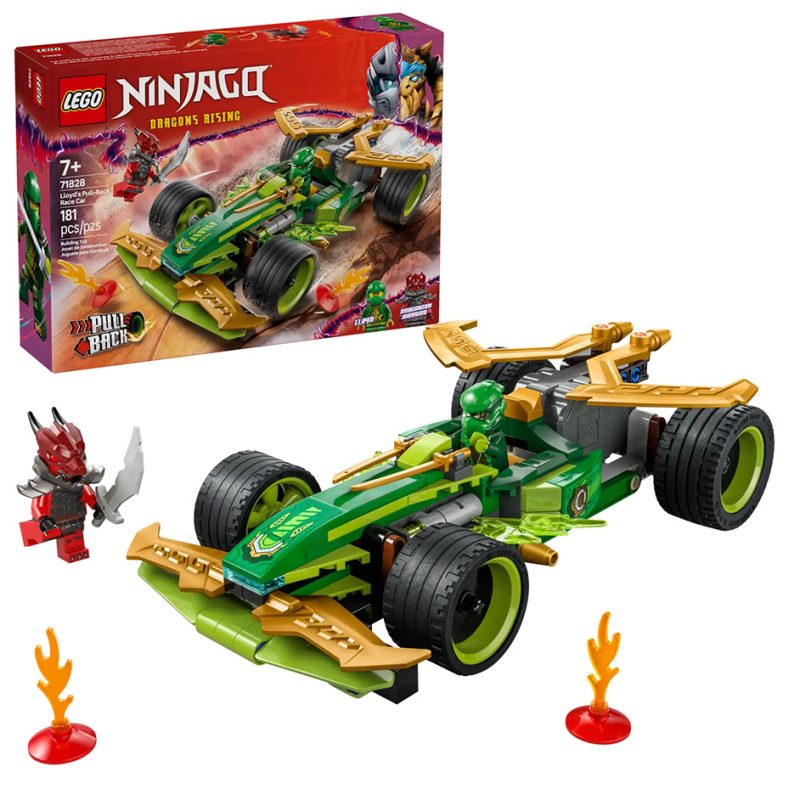 LEGO Ninjago 71828 Lloyd's Pull-Back Race Car