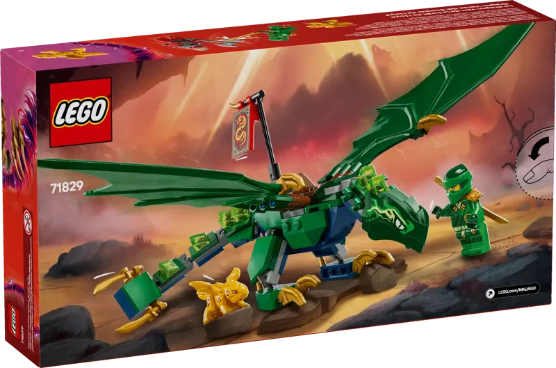 LEGO Ninjago 71829 Lloyd's Green Forest Dragon Packaging