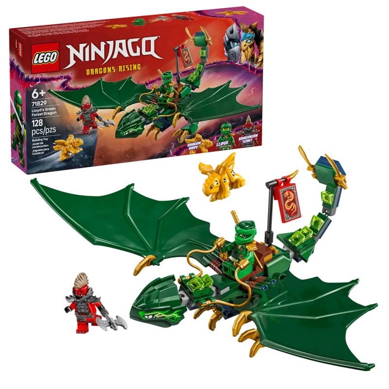 LEGO Ninjago 71829 Lloyd's Green Forest Dragon