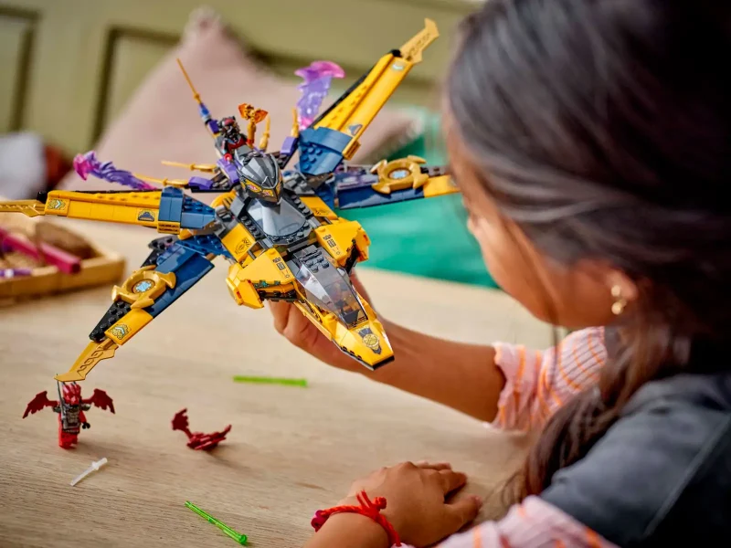 LEGO Ninjago 71833 Ras and Arin's Super Storm Jet