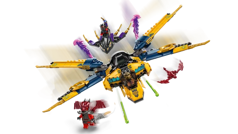 LEGO Ninjago 71833 Ras and Arin's Super Storm Jet