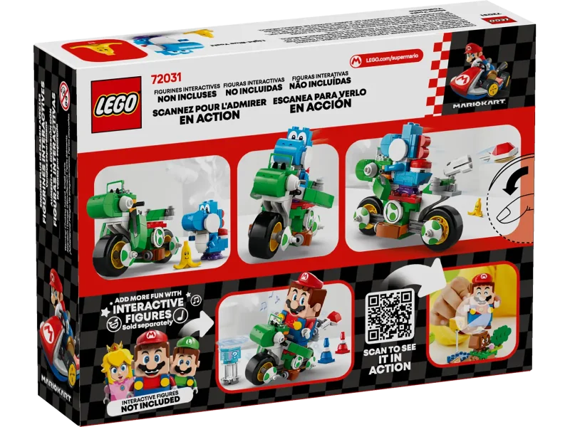 LEGO Super Mario 72031 Mario Kart™ – Yoshi Bike Packaging