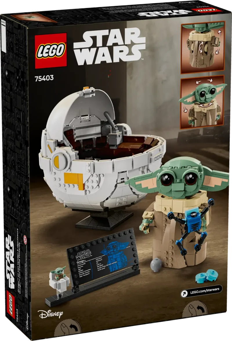 LEGO Star Wars 75403 Grogu™ with Hover Pram Packaging