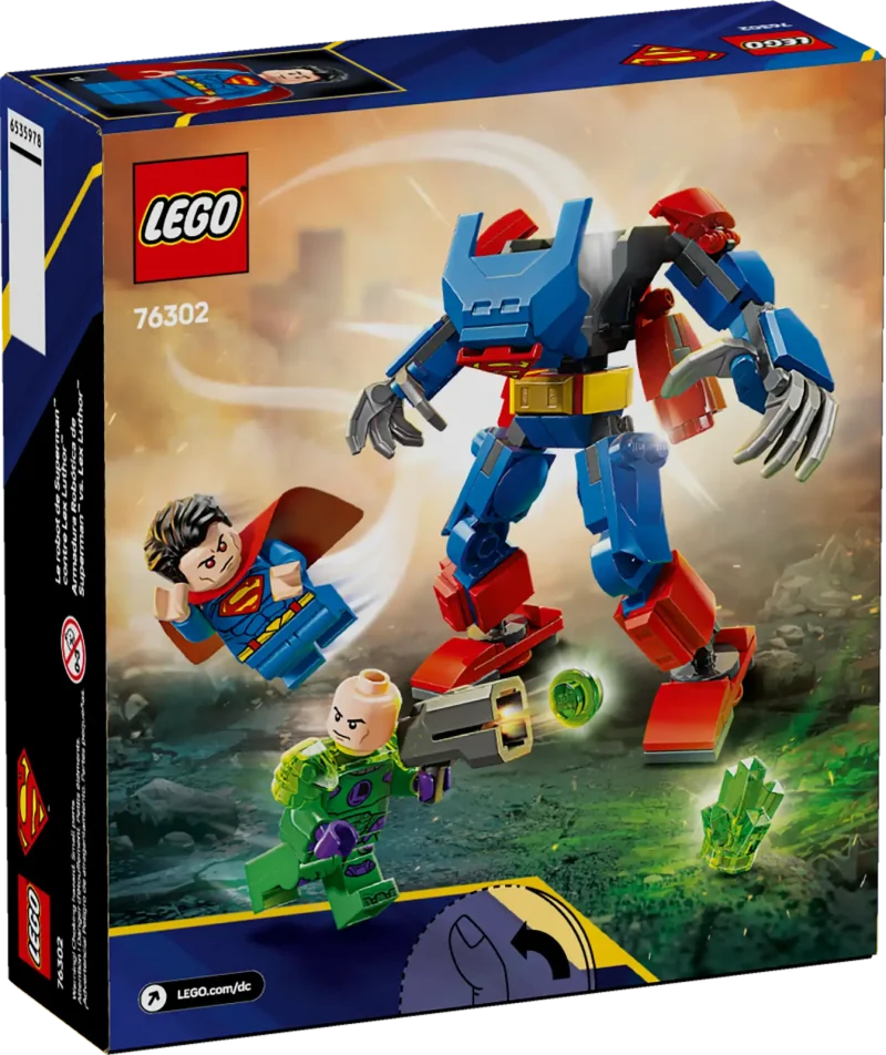 LEGO DC 76302 Superman™ Mech vs. Lex Luthor™ Packaging