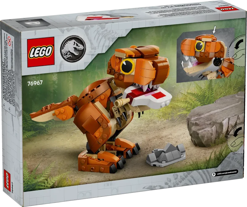 LEGO Jurassic World 76967 Little Eatie: T. Rex Packaging