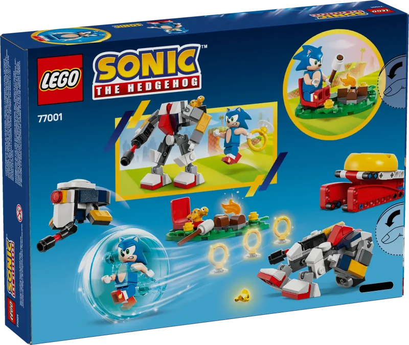 LEGO 77001 Sonic's Campfire Clash Packaging