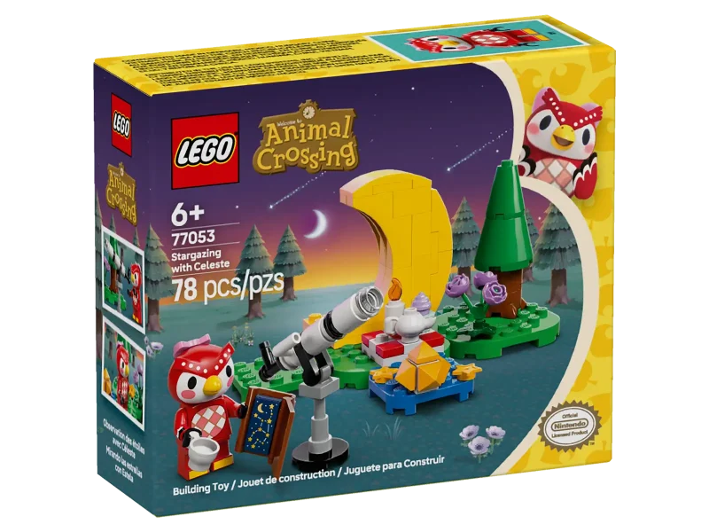 LEGO Animal Crossing 77053 Stargazing with Celeste Packaging