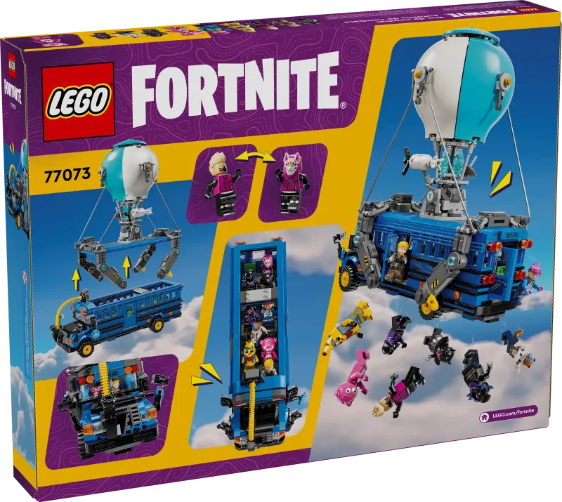 LEGO Fortnite 77073 Batte Bus Packaging