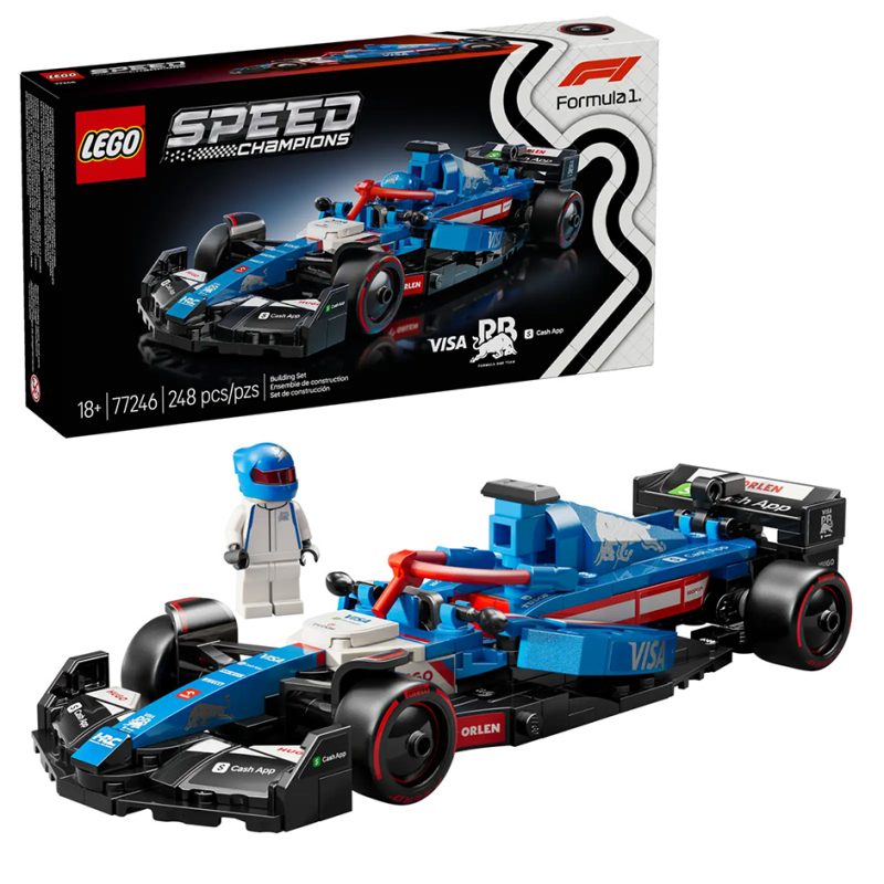 LEGO Speed Champions 77246 Visa Cash App RB VCARB 01 F1® Race Car