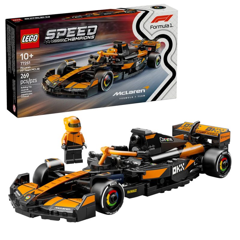 LEGO Speed Champions 77251 McLaren F1® Team MCL38 Race Car