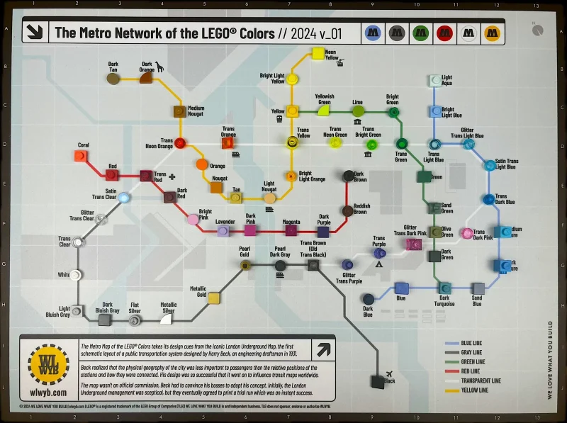 WLWYB - Metro Map of the LEGO Colors